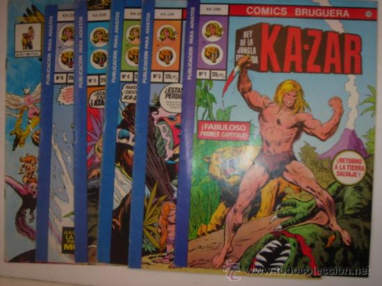 C&oacute;mics: KA-ZAR  N&ordm;1 COLECCION DE 6 COMIC - Foto 1