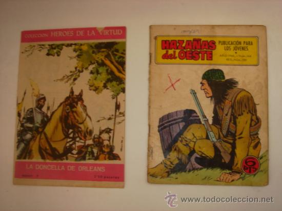 C&oacute;mics: HAZA&Ntilde;AS DEL OESTE. A&Ntilde;O 1968 /HEROES DE LA VIRTUD - Foto 1