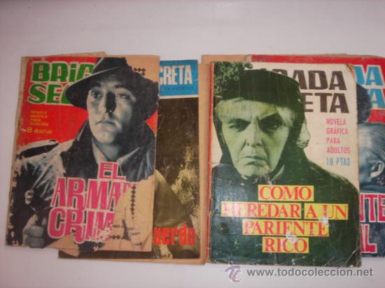 C&oacute;mics: BRIGADA SECRETA LOTE 5 - Foto 1