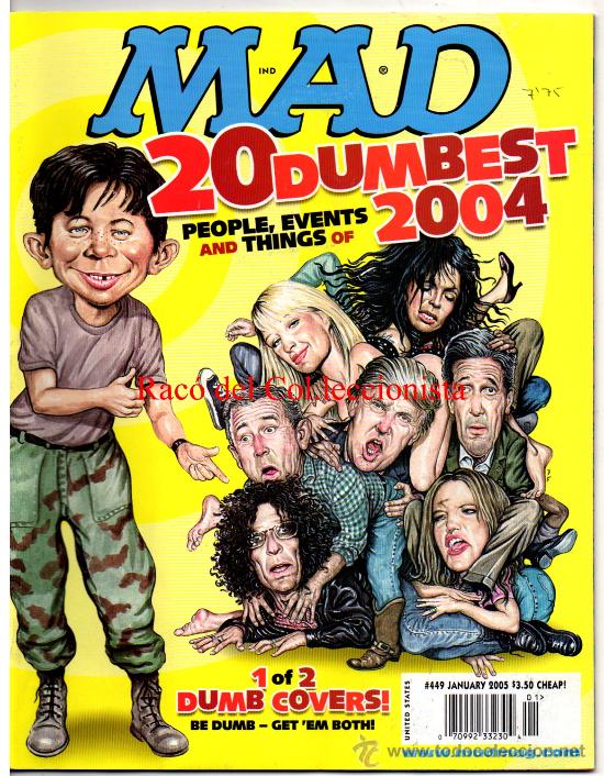 Comics: MAD N&ordm; 449. 01/2005. IDIOMA: INGLES  --PEDIDO M&Iacute;NIMO 20.-&euro;