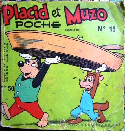 Comics: PLACID ET MUZO (FRANCES) # 15 - A&Ntilde;O 1967