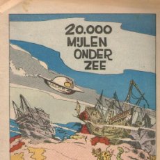 Cómics: 20.000 LEGUAS DE VIAJE SUBMARINO - VICENTE TORREGROSA - JOYAS LITERARIAS EN NEERLANDÉS -BÉLGICA 1969