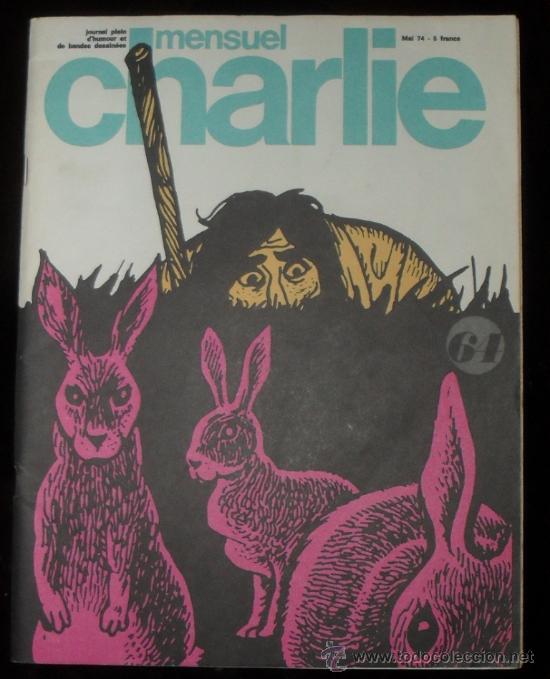 Comics : CHARLIE journal plein d&acute;humour 64 Made in France 1974
