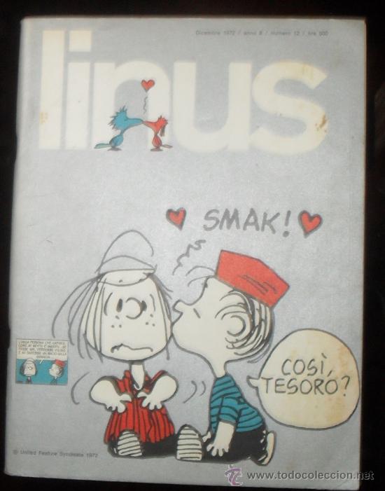 Comics : linus n&ordm; 12 december  Smack!  Made in Italy 1972