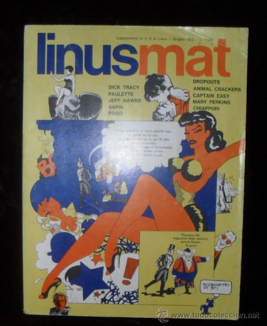 Comics : LINUS MAT. LINUSMAT MADE IN ITALY 1970 Language italian