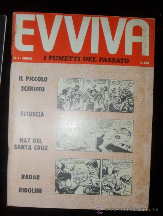 Comics: EVVIVA I FUMETTI DEL PASSATO N&ordm; 1 Made in Italy 1973