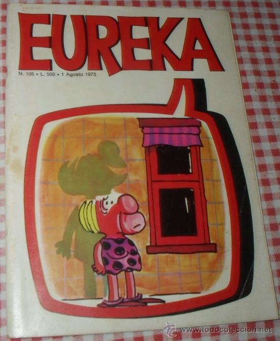 C&oacute;mics: EUREKA N&ordm; 105 comics italiano 1973 - Foto 1