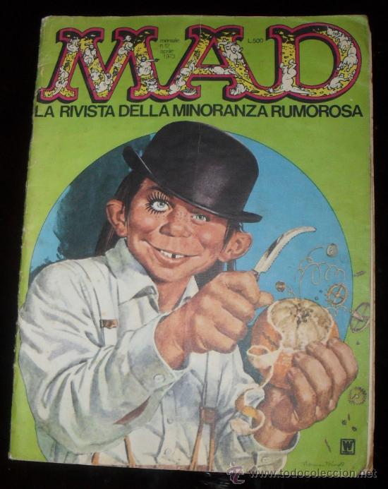 C&oacute;mics: MAD N&ordm; 12. APRILE 1973. La rivista della minoranza rumorosa. COMICS. En Italiano
