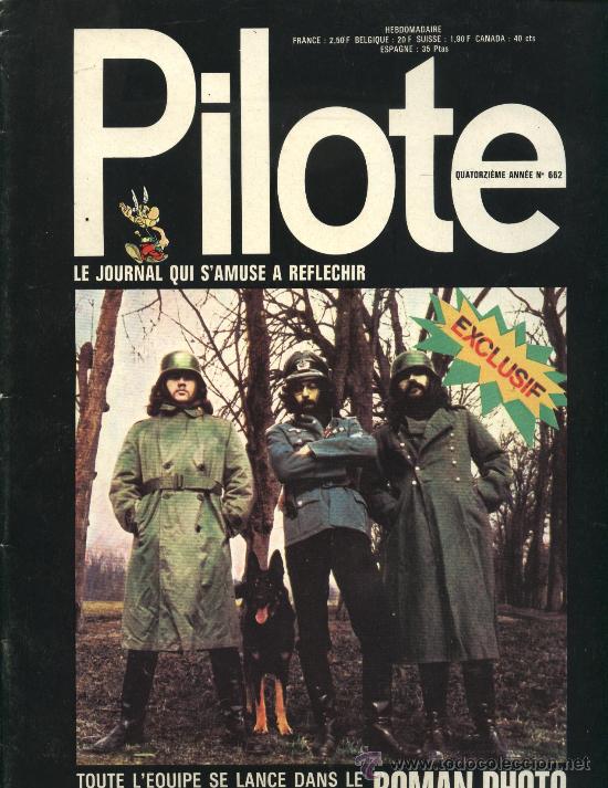 C&oacute;mics: Pilote, Le Journal qui s&acute;amuse a reflechir - n&ordm; 662 - Foto 1