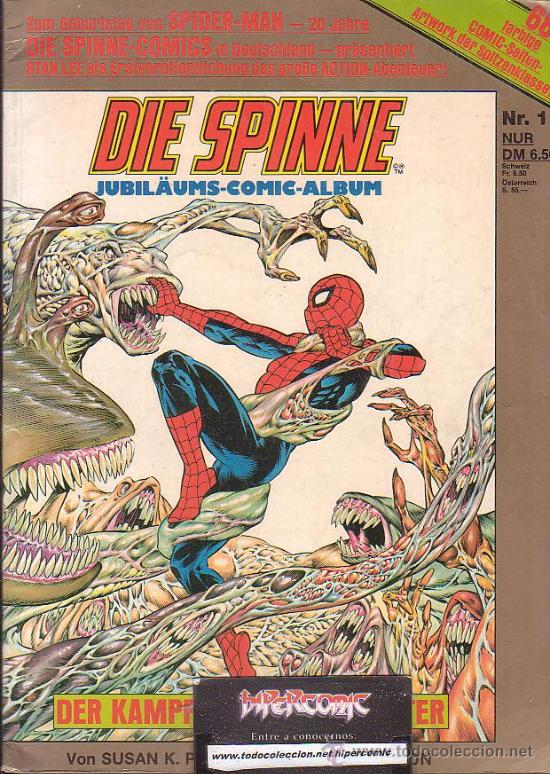 C&oacute;mics: DIE SPINNE / AUTOR: STAN LEE ( SPIDERMAN , EDICION EN ALEMAN) - Foto 1