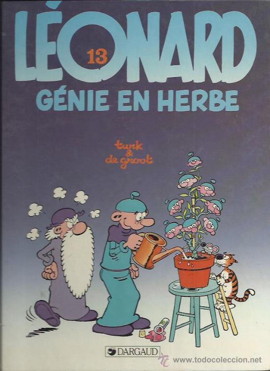 C&oacute;mics: L&Eacute;ONARD ( DARGAUD ) ORIGINAL 1983 - 1990 LOTE EN FRANCES - Foto 1