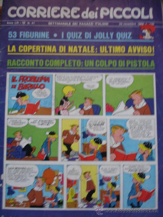 C&oacute;mics: CORRIERE DEI PICCOLI - Foto 1