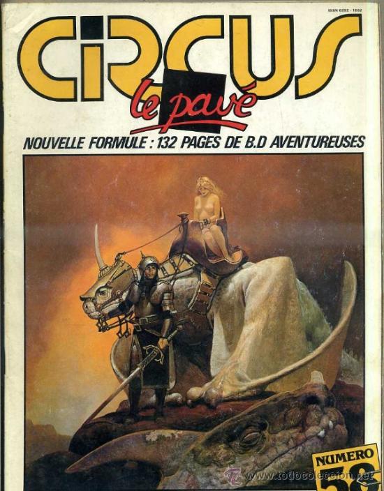 Comics: CIRCUS LE PAV&Eacute; N&ordm; 58 -  COMIC FRANC&Eacute;S