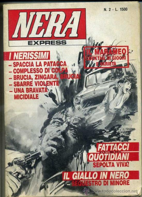 C&oacute;mics: NERA EXPRESS N&ordm; 2 (1987) - COMIC ITALIANO - Foto 1