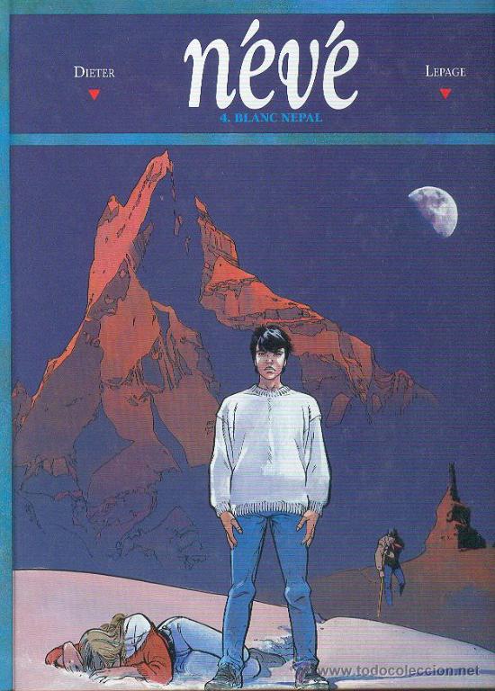 Comics: N&Eacute;V&Eacute; / BLANC NEPAL GUI&Oacute;N DE DIETER DIBUJOS DE EMMANUEL LEPAGE ED. GL&Egrave;NAT 1996 . * C&Oacute;MIC *