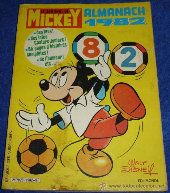Comics: Le Journal of Mickey - Almanaque de 1982