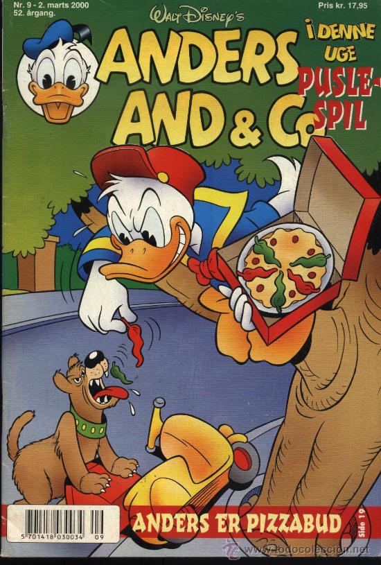 C&oacute;mics: Anders And & Co. - Nr. 9 - 2 Marts 2000 (Escrito en Dan&eacute;s) - Foto 1