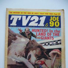 Cómics: COMIC TV 21. JOE 90. AÑO 1970. LONDON. Nº 20.. Lote 36949599