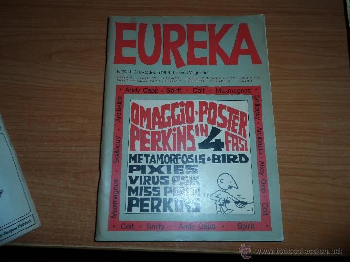 C&oacute;mics: EUREKA N&ordm; 24 MAGAZINE COMICS MILANO 1969 EN ITALIANO