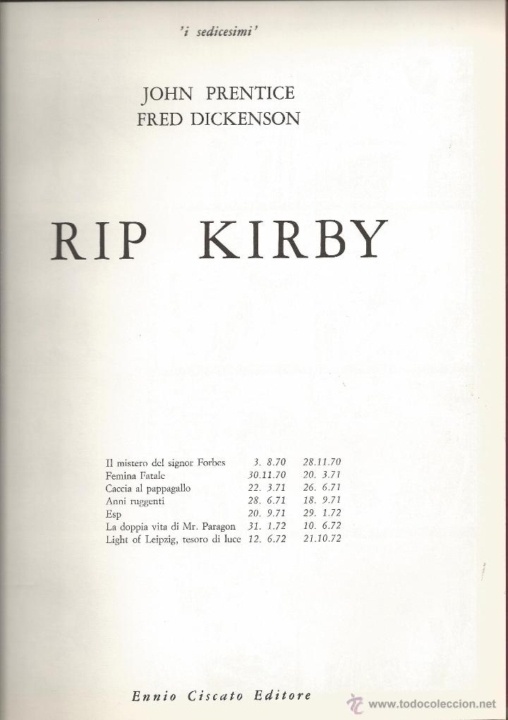 C&oacute;mics: rip kirby .......................jhon prentig+fred dickenson - Foto 2