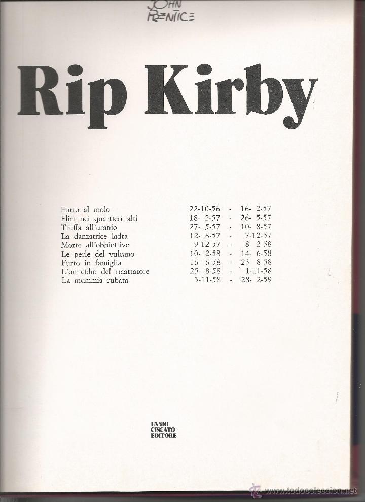 C&oacute;mics: RIP KIRBY -------  JHON PRENTICE - Foto 2