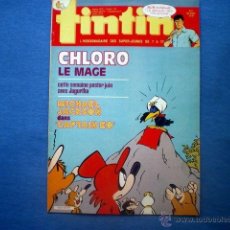 Cómics: REVISTA TINTIN EN FRANCES Nº 6 1987 AÑO 42 LESTER COCKNEY LA MENACE CHLOROPHYLLE ED. LOMBARD. Lote 40684541