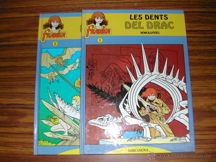 C&oacute;mics: LOTE DOS COMICS. FRANKA. N&ordm; 1 Y 2. EDITORIAL BARCANOVA. A&Ntilde;O 1990. C9084.