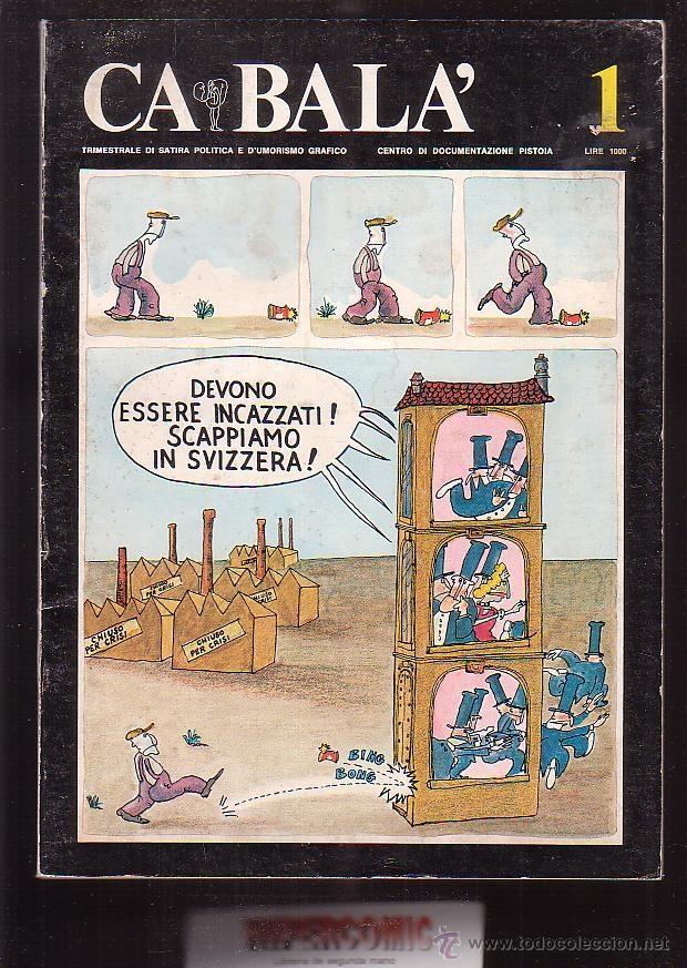 C&oacute;mics: CA BALA N&ordm; 1 . REVISTA DE HUMOR EN ITALIANO