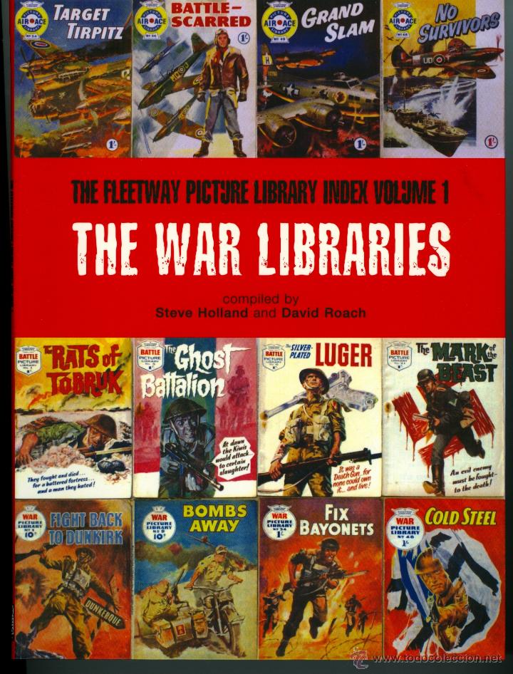 C&oacute;mics: THE WAR LIBRARIES, THE FLEETWAY PICTURE LIBRARY INDEX VOLUME 1 (NUEVO)