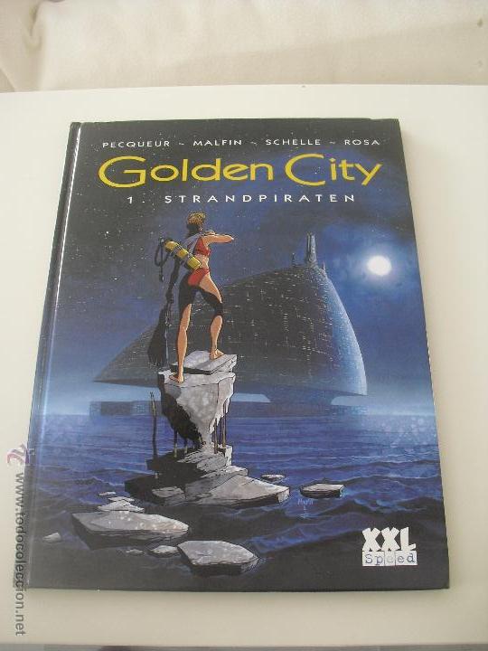 Comics : Golden City 1 Strandpiraten. Daniel Pecqueur. Nicolas Marfin . Pierre Schelle St&eacute;phane Rosa.Comic