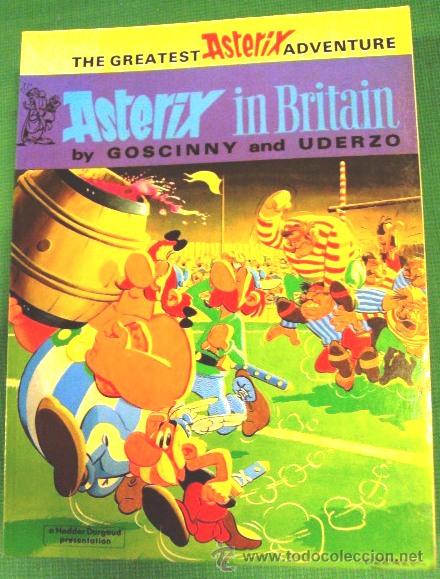 C&oacute;mics: Comic Asterix in Britain INGLES Tapas blandas Original UK - Foto 1