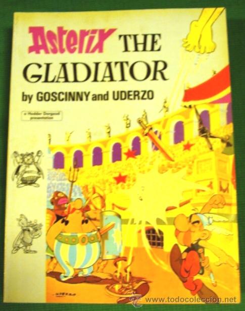C&oacute;mics: Comic Asterix the Gladiator INGLES Tapas blandas Original UK - Foto 1