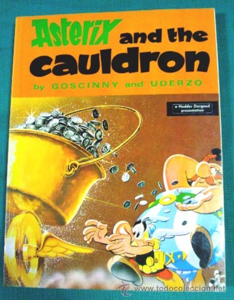 C&oacute;mics: Comic Asterix and the cauldron INGLES Tapas blandas Original UK - Foto 1