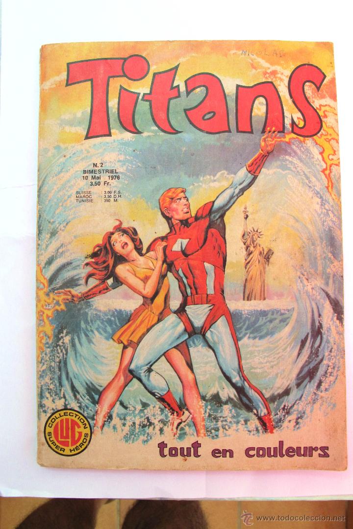 C&oacute;mics: Titans - num. 2- Ed LUG 1976 - Foto 1