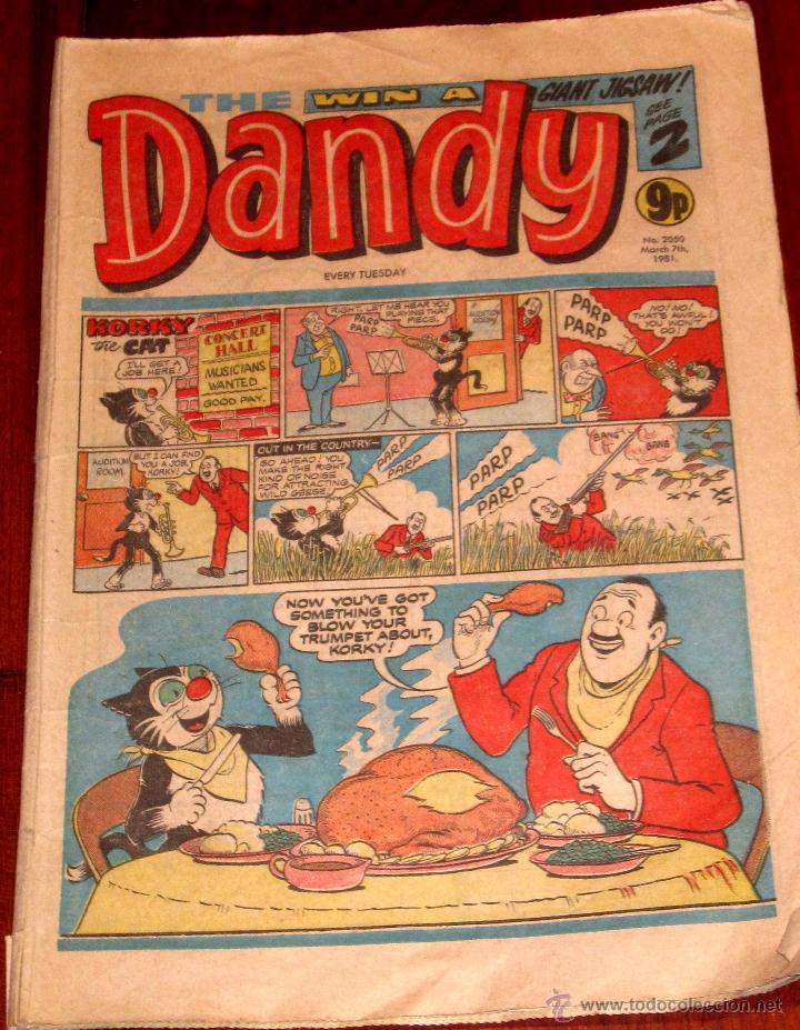 C&oacute;mics: THE DANDY N&ordm; 2050 MARZO 1981 - Foto 1