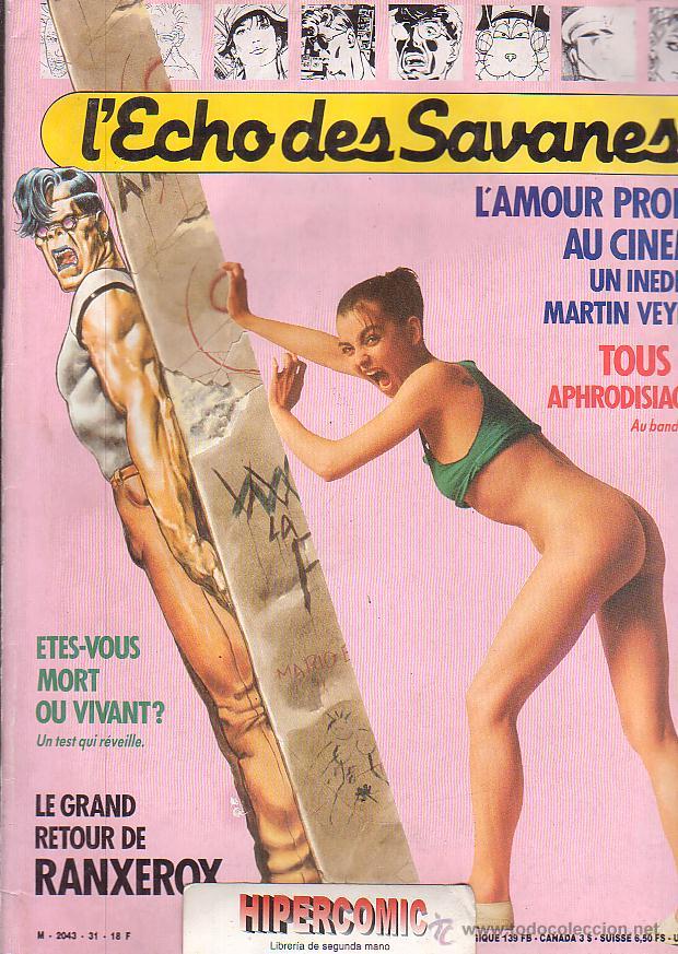 C&oacute;mics: L&acute;ECHO DES SAVANES N&ordm; 31 A&Ntilde;O 1985 - EDICION EN FRANCES