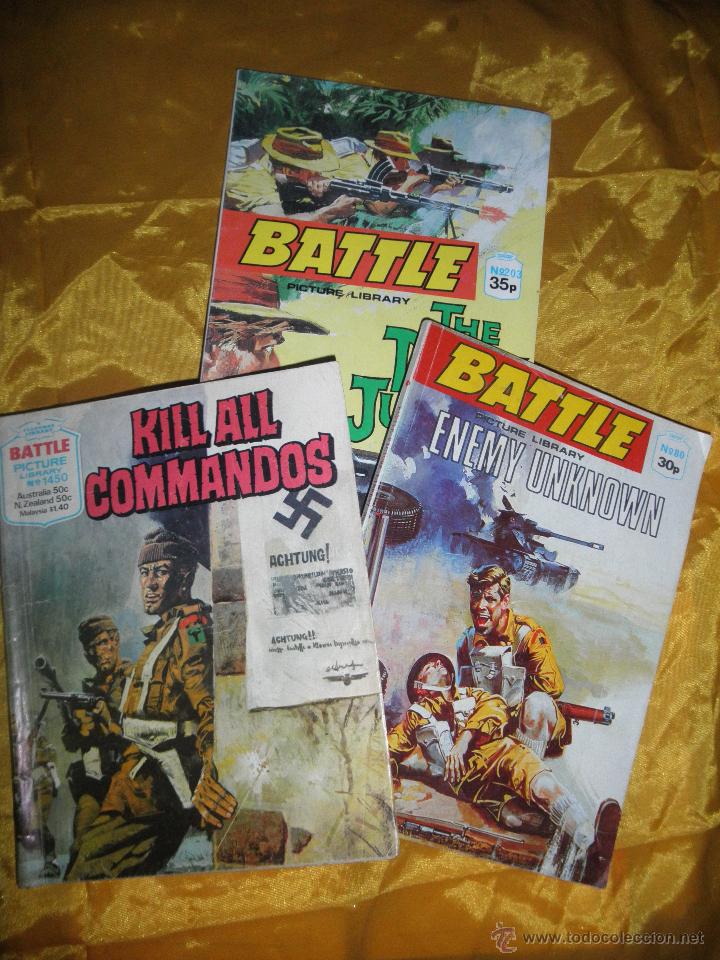 C&oacute;mics: LOTE DE 3 N&ordm; DE   BATTLE.   EDICION INGLESA  * - Foto 1