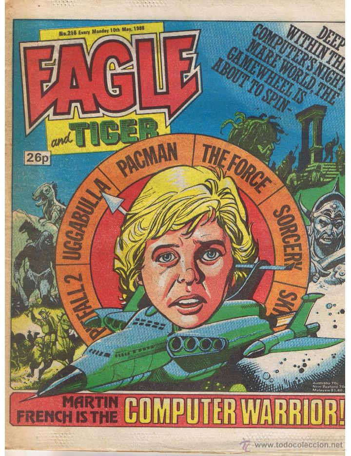 Comics: EAGLE ANS TIGER. N&ordm; 216. MAYO 1986. INGL&Eacute;S. (RF.MA)