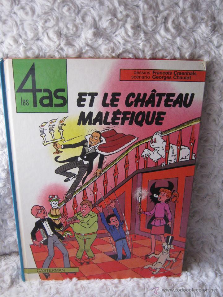 C&oacute;mics: LES 4AS - ET LE CHATEAU MALEFIQUE. - Foto 1