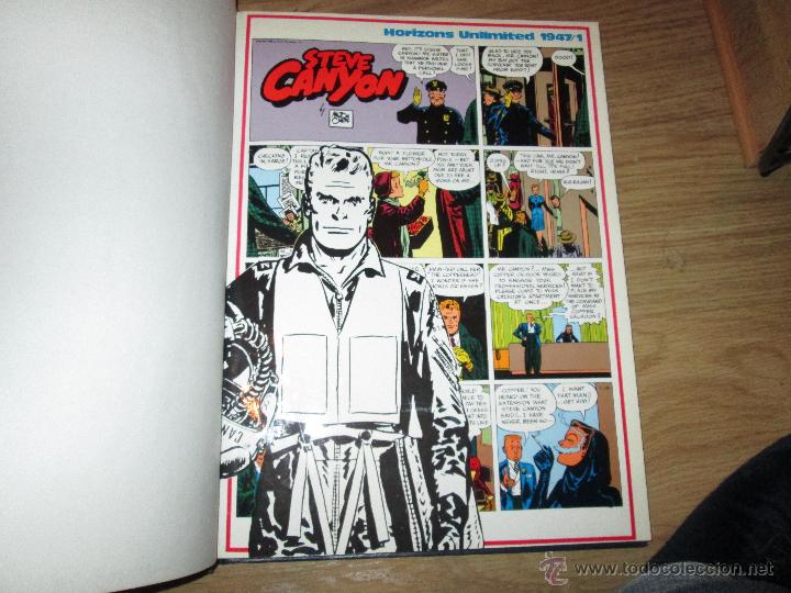 C&oacute;mics: STEVE CANYON 1947 A 1950--EDITORIAL COMIC ART - Foto 1