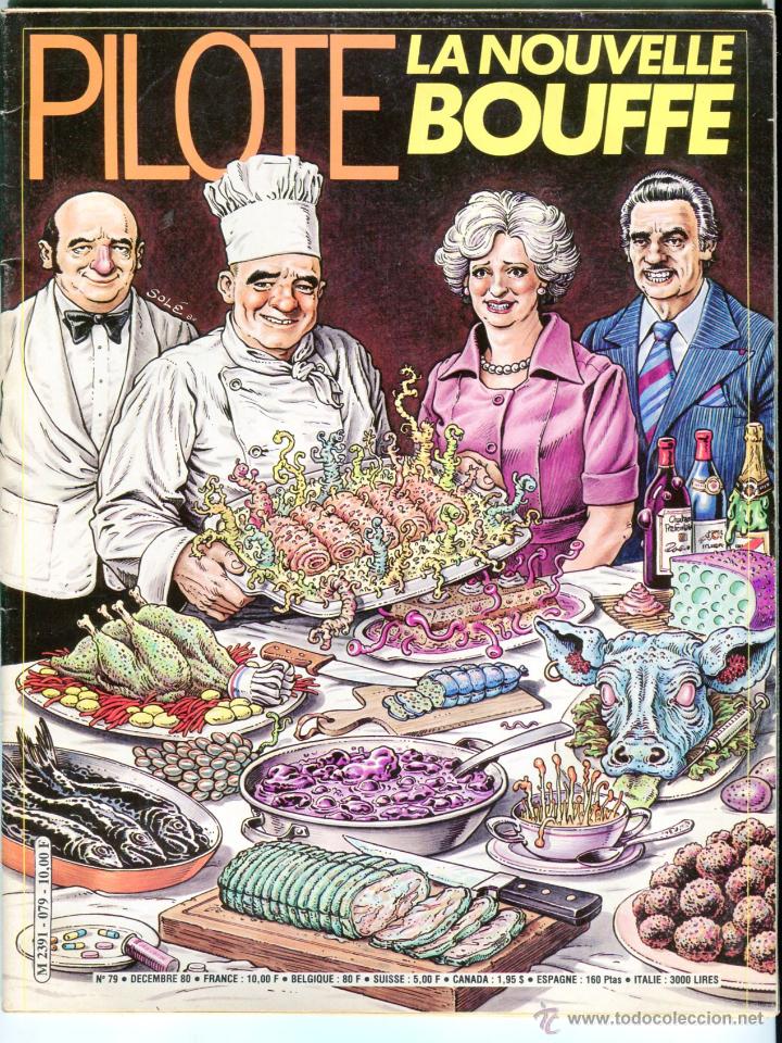 Comics : PILOTE N&ordm; 79   FRANCES CICIEMBRE  1980 BUEN ESTADO