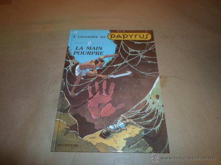 Comics : L'odysse de Papyrus, Le main pourpre, Dupuis, n&ordm; 24