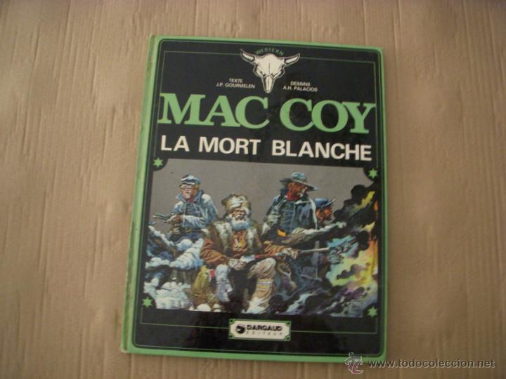 C&oacute;mics: MAC COY, LA MORT BLANCHE, EN FRANC&Eacute;S, DARGAUD EDITEUR - Foto 1