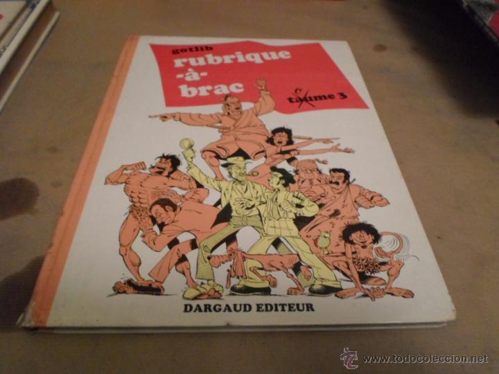 C&oacute;mics: Gotlib, Rubrique a Brac, tome 3. Dargaud - Foto 1