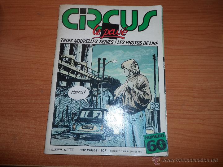 Comics: CIRCUS LE PAVE N&ordm; 60 GLENAT 1983 FRANCIA , EN FRANCES 1983