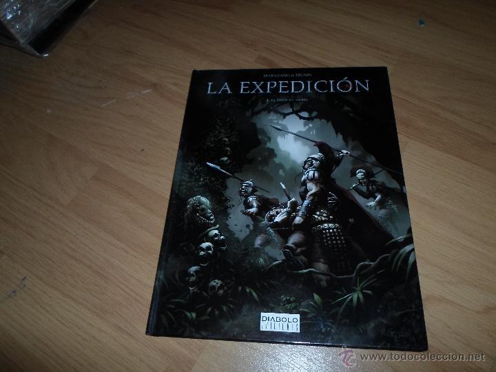 Comics: Marzano, C. Lamquet, La expediccion, 1. El Leon de Nubia, Diabolo ed. 2012