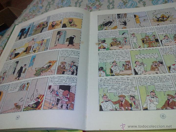 C&oacute;mics: tintin l&acute;oreille cas&eacute;e herg&eacute; 1984. frances - Foto 5