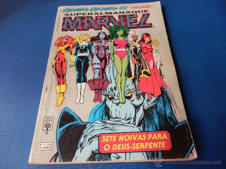 C&oacute;mics: SUPERALMANAQUE MARVEL NUM. 9 - ATAQUES ATLANTES - Foto 1