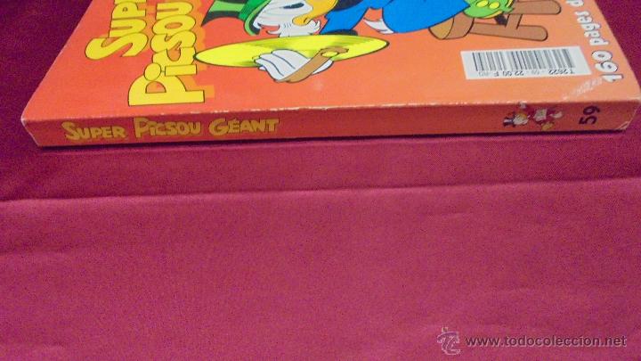 C&oacute;mics: SUPER PICOU G&Eacute;ANT. N&ordm; 59. 160 PAGES DE B. D. 100 % COMIQUES. EN FRANC&Eacute;S. - Foto 4