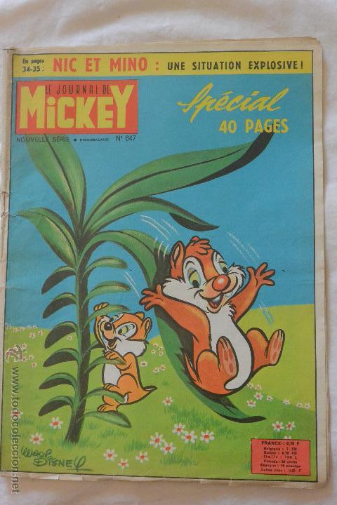 Comics : REVISTA LE JOURNAL DE MICKEY N&ordm; 647